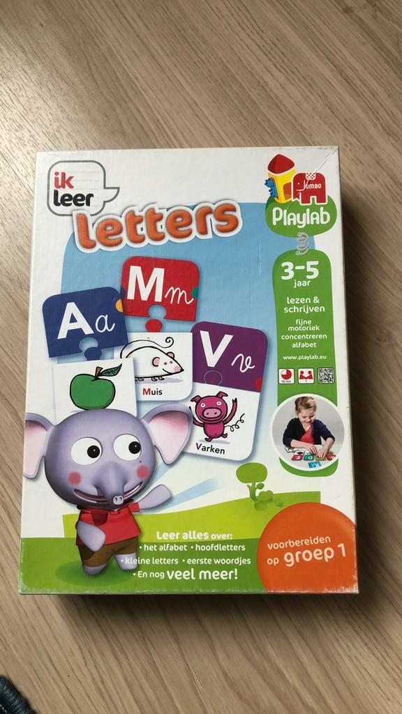 Ik Leer Letters Puzzel - Educatief Speelgoed, Kinderen en Baby's, Speelgoed | Educatief en Creatief, Gebruikt, Puzzelen, Ophalen of Verzenden