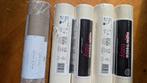 Behang: 4x Wit, 1x Print, Ophalen of Verzenden