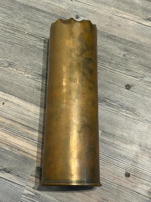 Britse 25 ponder huls 1943 ww2, Verzamelen, Militaria | Tweede Wereldoorlog, Landmacht, Hulzen of Bodemvondsten, Engeland, Ophalen of Verzenden