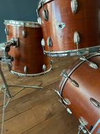 Vintage Slingerland drumstel met Pearl ophanging, Muziek en Instrumenten, Drumstellen en Slagwerk, Ophalen, Gebruikt, Overige merken