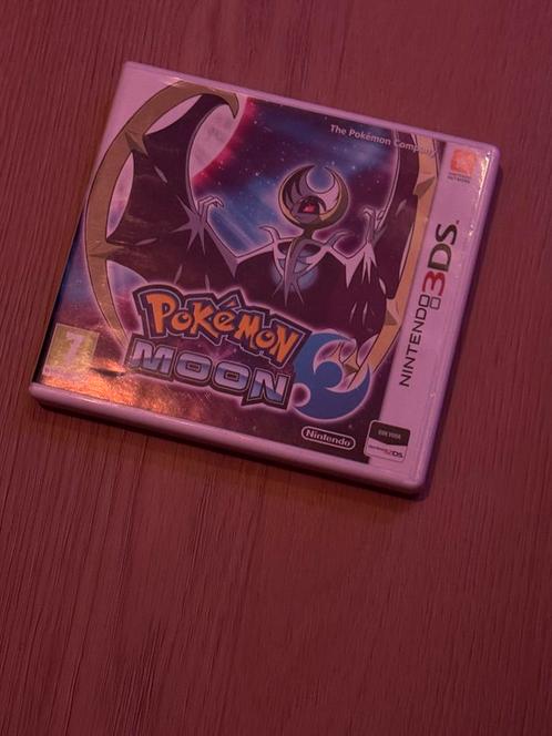 Pokémon Moon 3DS/2DS te koop, Spelcomputers en Games, Games | Nintendo 2DS en 3DS, Zo goed als nieuw, Role Playing Game (Rpg)