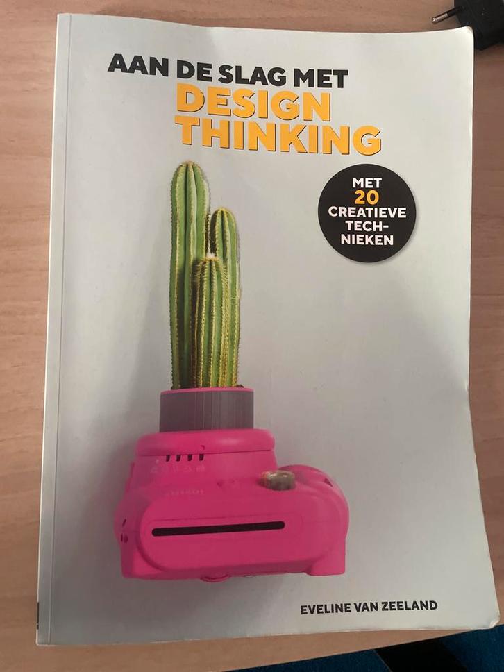 Eveline van Zeeland - Aan de slag met design thinking, Boeken, Schoolboeken, Zo goed als nieuw, Nederlands, Overige niveaus, Ophalen of Verzenden