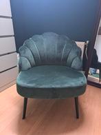 Groene Schelp Fauteuil, Huis en Inrichting, Ophalen, Overige kleuren, Zo goed als nieuw, Retro