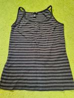 nieuwe gestreepte top mt M, Maat 38/40 (M), H&M, Zwart, Nieuw