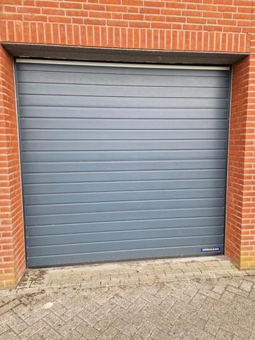 Sectionaal garagedeur electrisch; 2500x2375mm antraciet beschikbaar voor biedingen