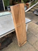 Massief eiken plank (113 x 29cm ) = 9cm dik!, Doe-het-zelf en Verbouw, Hout en Planken, Ophalen