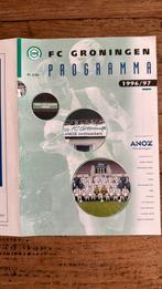 Programma Groningen - AZ  29 september 1996, Verzamelen, Sportartikelen en Voetbal, Overige typen, Gebruikt, Ophalen of Verzenden