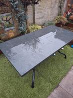 Zware tuintafel 170x90 - Blad 250kg, Ophalen, Gebruikt, Rechthoekig, Overige materialen