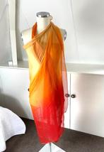 Prima Donna ORANJE tinten pareo omslagdoek zgan chcs, Ophalen of Verzenden, Zo goed als nieuw, Oranje, Overige typen