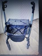 rollator gemino 30 grijs met tas en rugband, Diversen, Ophalen of Verzenden, Opvouwbaar, Gebruikt