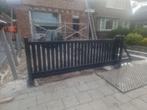 Lamellen schuifpoort 4x1 incl motor en montage, Tuin en Terras, Ophalen, 100 tot 150 cm, Schuifpoort, Nieuw