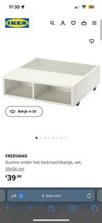 Ikea fredvang bedlade, Minder dan 50 cm, Rechthoekig, Ophalen of Verzenden, Zo goed als nieuw