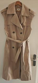 Gilet, bodywarmer trenchcoat maat 44, Ophalen of Verzenden, Zo goed als nieuw, Maat 42/44 (L), Beige