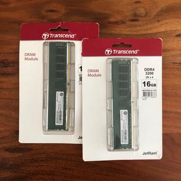 Transend DRAM Modules : DDR4 3200 16 GB x2  beschikbaar voor biedingen