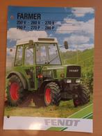 Folder Fendt Farmer 250V, 260V, 270V, 260P, 270P en 280P, Ophalen of Verzenden, Gelezen, Tractor en Landbouw