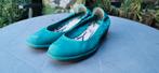 Fly London leren schoenen turquoise maat 40, Ophalen of Verzenden, Zo goed als nieuw, Sneakers of Gympen