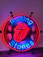 Rolling Stones neon lamp div neonverlichting sixties fifties, Ophalen, Zo goed als nieuw, Lichtbak of (neon) lamp