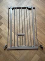 Savic Dog Barrier Traliehek (klemhek) met kattenluik, Gebruikt, Ophalen of Verzenden, Klemhekje, Metaal of IJzer