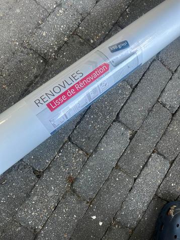 Renovatievlies - Gladde renovatie - 0,75m x 20m beschikbaar voor biedingen