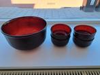Arcoroc Sierra rood vintage servies, Huis en Inrichting, Keuken | Servies, Ophalen, Kom(men), Overige stijlen, Glas