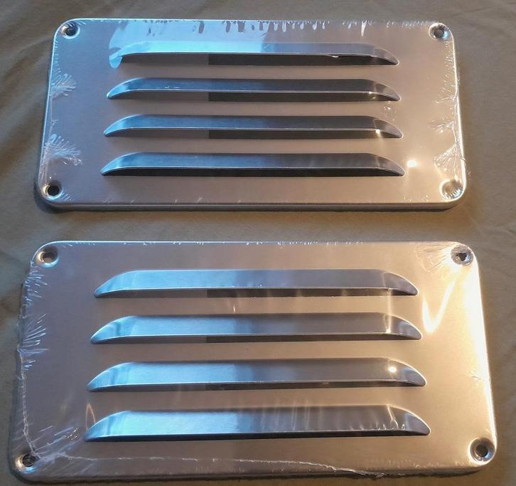 2x ROTHEIGNER Schoepenroostersaluminium 180x90 mm, Doe-het-zelf en Verbouw, Ventilatie en Afzuiging, Nieuw, Ventilator en Afzuiger