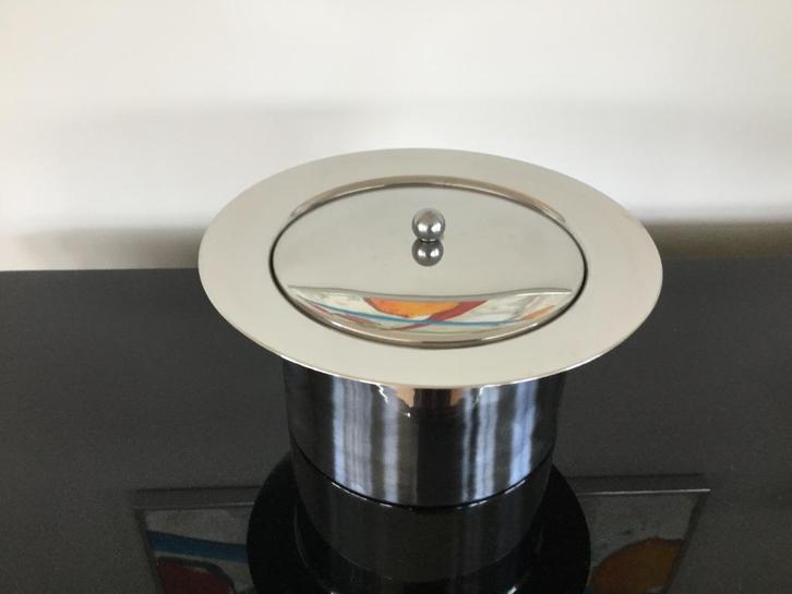 Knut & Marianne Hagberg voor IKEA jaren 80. RVS ijsemmer, Verzamelen, Retro, Huis en Inrichting, Ophalen of Verzenden