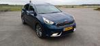 Kia Niro 1.6 GDi Hybrid 141pk Dct6 2016 Blauw, Auto's, Kia, 74 €/maand, Zwart, Blauw, USB