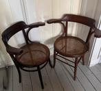 Twee vintage webbing Fischel Thonet stoelen, Antiek en Kunst, Ophalen