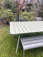 Fermob luxembourg tuinbank groen, Ophalen, Gebruikt, Rechthoekig, Aluminium