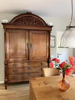 Eiken antiek kabinet, Antiek en Kunst, Ophalen
