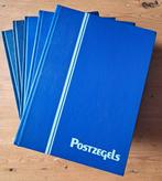 5x Postzegel insteekboek, blauw., Postzegels en Munten, Postzegels | Toebehoren, Ophalen of Verzenden, Verzamelalbum
