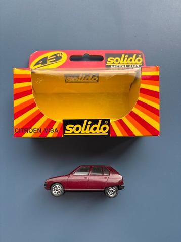 Solido Citroen Visa 1/43 - Vintage Modelauto beschikbaar voor biedingen