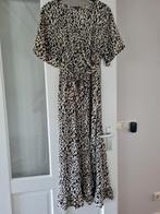Jurk beige zwart Liz Davey, Kleding | Dames, Jurken, Ophalen of Verzenden, Zo goed als nieuw, Maat 46/48 (XL) of groter