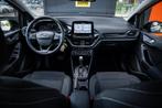 Ford Fiesta 1.0 EcoBoost Titanium*AUTOMAAT*NAVI*CARPLAY*LED*, Stof, Gebruikt, 620 kg, Zwart