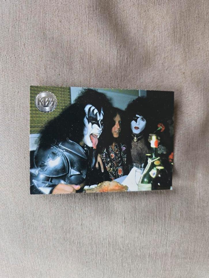 KISS Kaartje Scrapbook #146, Verzamelen, Muziek, Artiesten en Beroemdheden, Zo goed als nieuw, Overige typen, Ophalen of Verzenden