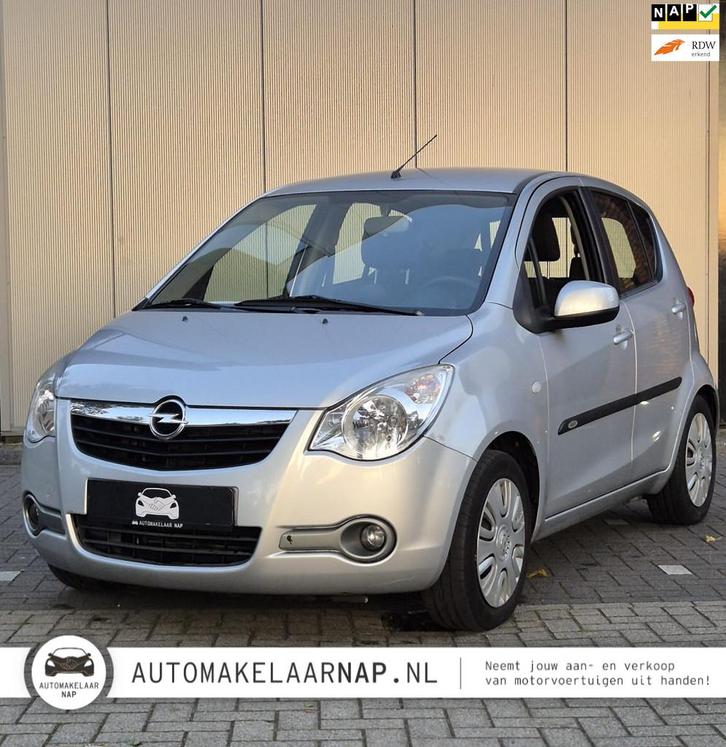 Opel Agila 1.0 Edition LPG / Org NL / Rijklaar-Prijs / Nieuw, Auto's, Opel, Bedrijf, Te koop, Agila, ABS, Airbags, Airconditioning