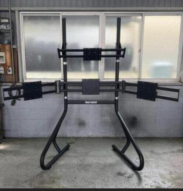 Trak Racer - Simrace Triple Monitor Stand met veel extras beschikbaar voor biedingen