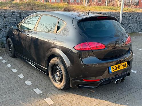 Seat Leon 2.0 16V FSI 110KW 2005 Zwart, Auto's, Seat, Particulier, Leon, Benzine, D, Hatchback, Handgeschakeld, Origineel Nederlands