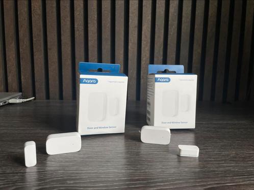 2x Aqara T1 deur en raam sensoren, Huis en Inrichting, Lampen | Overige, Zo goed als nieuw, Ophalen of Verzenden