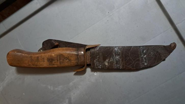 Oude Dolk met Schede, Antiek en Kunst, Antiek | Gereedschap en Instrumenten, Ophalen