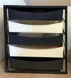 Ladenkastje zwartwit, retro, Huis en Inrichting, Kasten | Ladekasten, Ophalen, Gebruikt, 5 laden of meer, 50 tot 100 cm