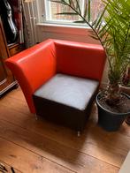 Montel hoek fauteuil leder, Huis en Inrichting, Fauteuils, Ophalen, Zo goed als nieuw, 75 tot 100 cm, 50 tot 75 cm