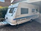 Hobby exclusive 465 uit 2002, Caravans en Kamperen, Caravans, 70 kg, Schokbreker, Rondzit, Hobby