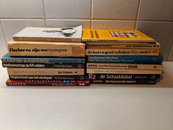 Collectie Schaakboeken - Klassiekers en Meer beschikbaar voor biedingen