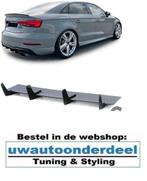 Achterbumper Diffuser Splitter Voor Audi A3 RS3 8V Limousine, Auto diversen, Tuning en Styling, Verzenden
