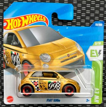 Hot Wheels Fiat 500e Hotwheels beschikbaar voor biedingen