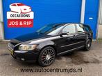 Volvo V50 2.4 Momentum, Zwart, 700 kg, Leder en Stof, Zwart