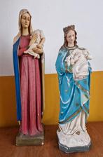 2 Maria met kind beelden, Antiek en Kunst, Antiek | Religie, Ophalen