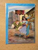 Disney Klokkenluider kaart Esmeralda, Phoebus en Quasimodo, Ophalen of Verzenden, Overige figuren, Nieuw, Beeldje of Figuurtje