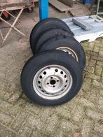 4 stalen 14 inch velgen 4x100 tbv aanhanger banden droog, Auto diversen, Aanhangwagen-onderdelen, Ophalen, Zo goed als nieuw